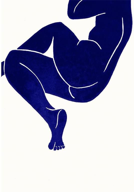 Paper collective Poster Jazmine Andrew Linocut III 50x70cm