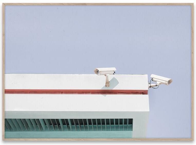 Paper collective Poster Mikal Strom Los Angeles is pink 02 50x70cm