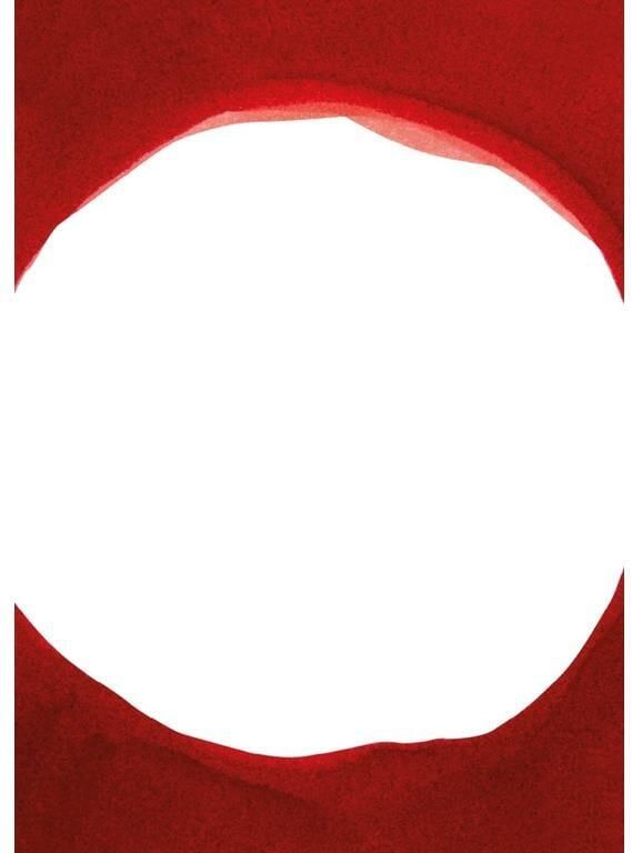 Paper collective Poster Norm Architects Enso Red III 30x40cm