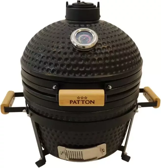 Patton Kamado Grill Keramische Barbecue Tafelmodel 16&apos;&apos; Ø 34 cm