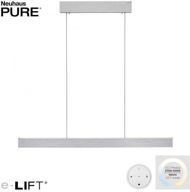 Paul Neuhaus PURE Hanglamp PURE E-MOTION Aluminium e-LIFT 120cm incl. - Foto 2