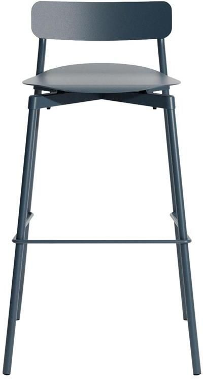 Petite Friture Fromme barkruk H75 Grey Blue