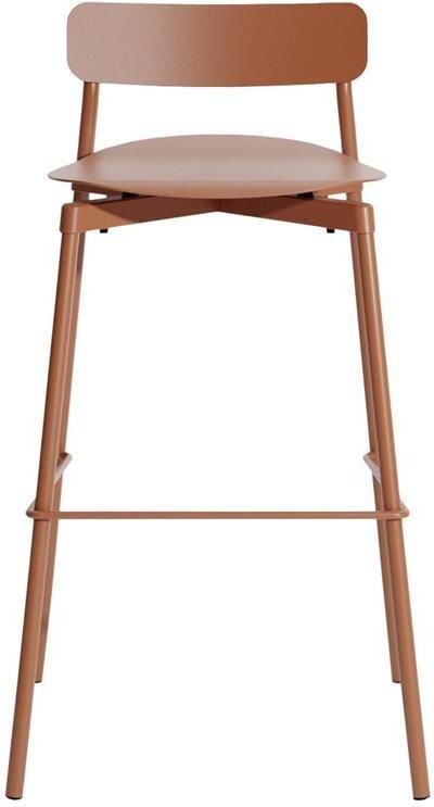 Petite Friture Fromme barkruk H75 Terracotta