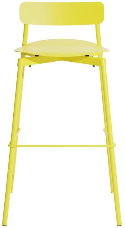 Petite Friture Fromme barkruk H75 Yellow