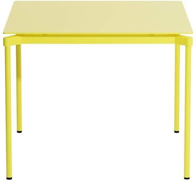Petite Friture Fromme eettafel 70x70 Yellow