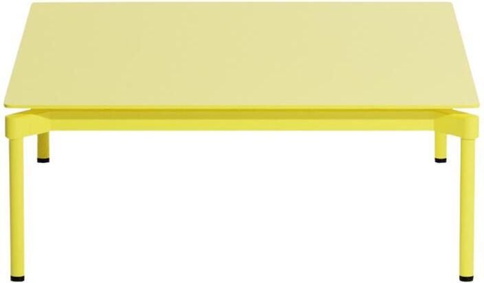 Petite Friture Fromme salontafel 70x70 Yellow