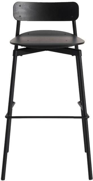 Petite Friture Fromme Wood barkruk H75 Black