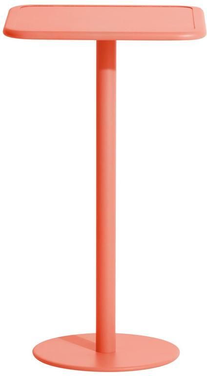 Petite Friture Week-end bistrotafel 60x60 H105 Coral