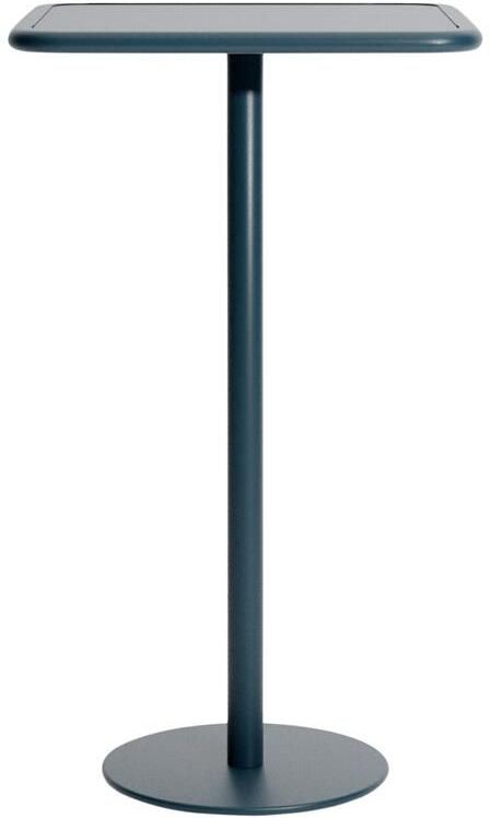 Petite Friture Week-end bistrotafel 60x60 H105 Grey Blue