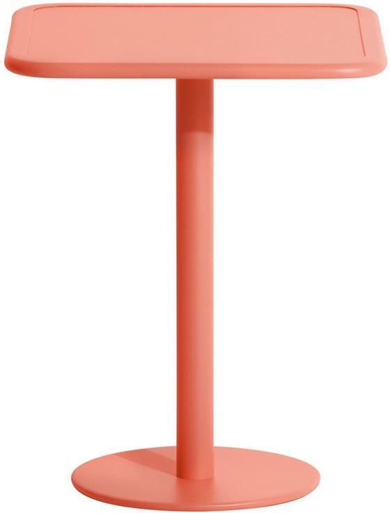 Petite Friture Week-end bistrotafel 60x60 H75 Coral