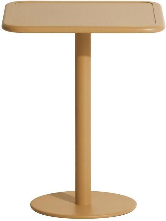 Petite Friture Week-end bistrotafel 60x60 H75 Gold