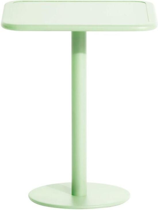 Petite Friture Week-end bistrotafel 60x60 H75 Pastel Green
