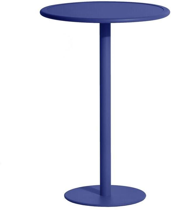 Petite Friture Week-end bistrotafel Ø70 H105 Blue