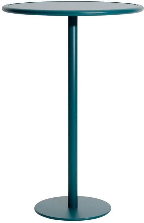 Petite Friture Week-end bistrotafel Ø70 H105 Ocean Blue