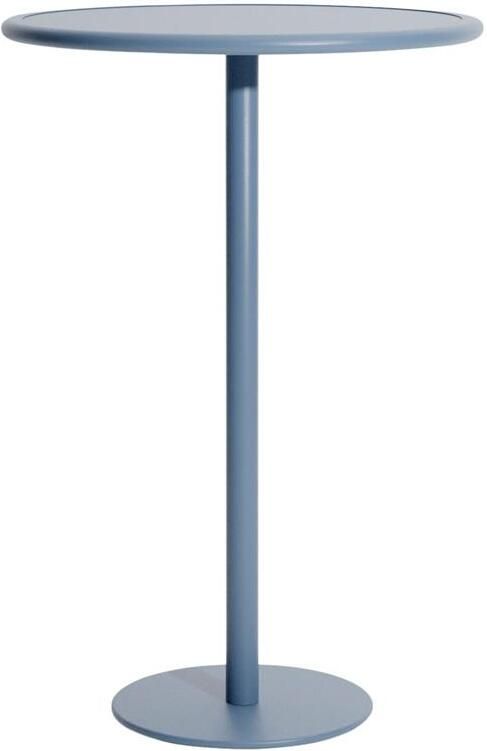 Petite Friture Week-end bistrotafel Ø70 H105 Pigeon Blue