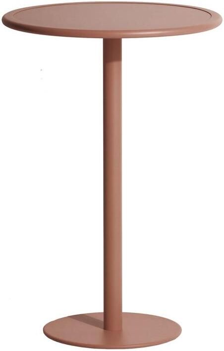 Petite Friture Week-end bistrotafel Ø70 H105 Terracotta