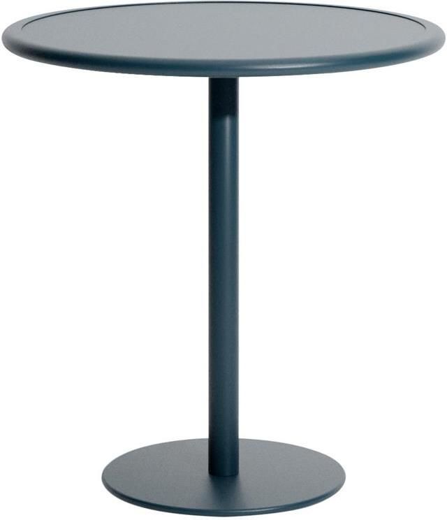 Petite Friture Week-end bistrotafel Ø70 H75 Grey Blue