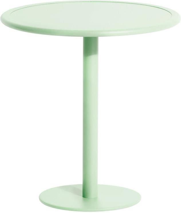Petite Friture Week-end bistrotafel Ø70 H75 Pastel Green