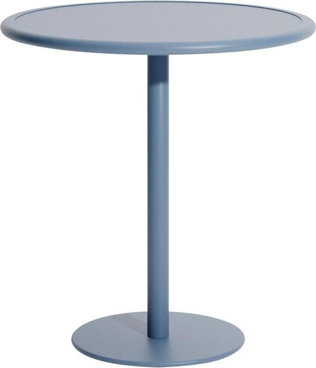 Petite Friture Week-end bistrotafel Ø70 H75 Pigeon Blue