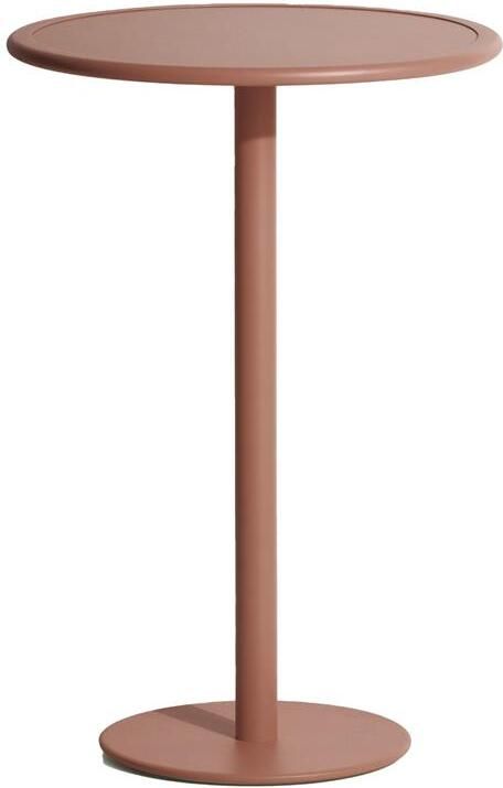 Petite Friture Week-end bistrotafel Ø70 H75 terracotta