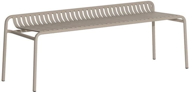 Petite Friture Week-end tuinbank zonder rugleuning Dune