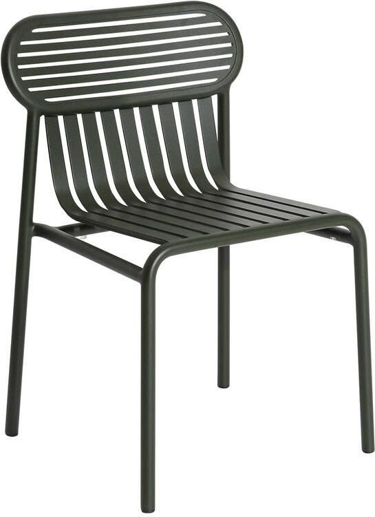 Petite Friture Week-end tuinstoel glass green