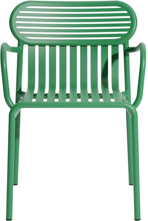 Petite Friture Week-end tuinstoel met armleuningen Mint Green