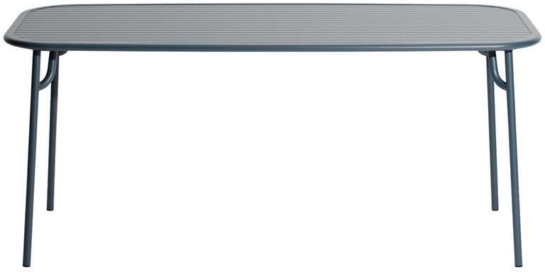 Petite Friture Week-end tuintafel 180x85 Grey Blue
