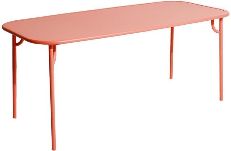 Petite Friture Week-end tuintafel 180x85 met dicht blad Coral