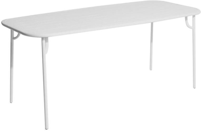 Petite Friture Week-end tuintafel 180x85 Pearl Grey