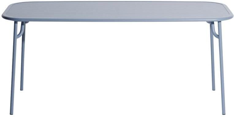Petite Friture Week-end tuintafel 180x85 Pigeon Blue