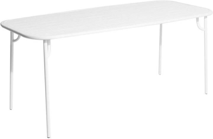 Petite Friture Week-end tuintafel 180x85 wit