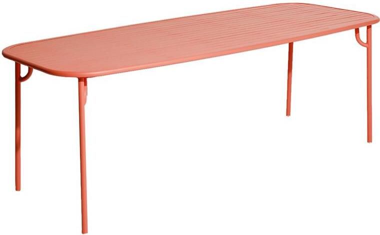 Petite Friture Week-end tuintafel 220x85 Coral