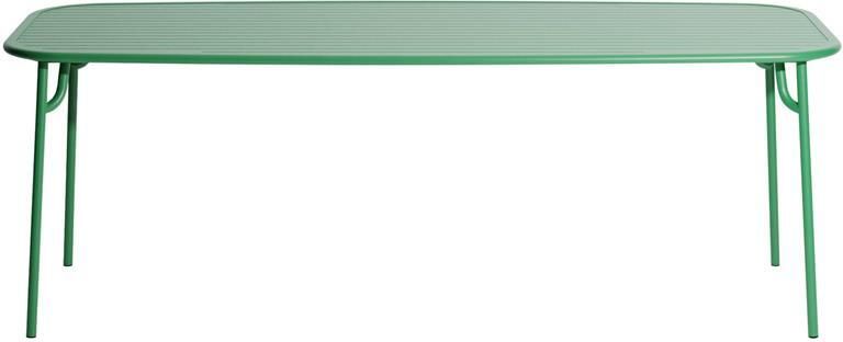 Petite Friture Week-end tuintafel 220x85 Mint Green