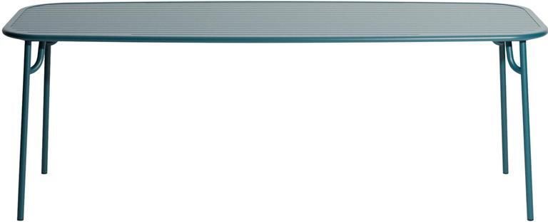 Petite Friture Week-end tuintafel 220x85 Ocean Blue
