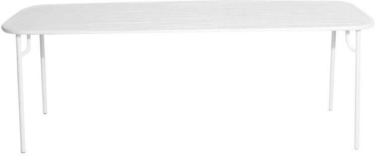 Petite Friture Week-end tuintafel 220x85 wit