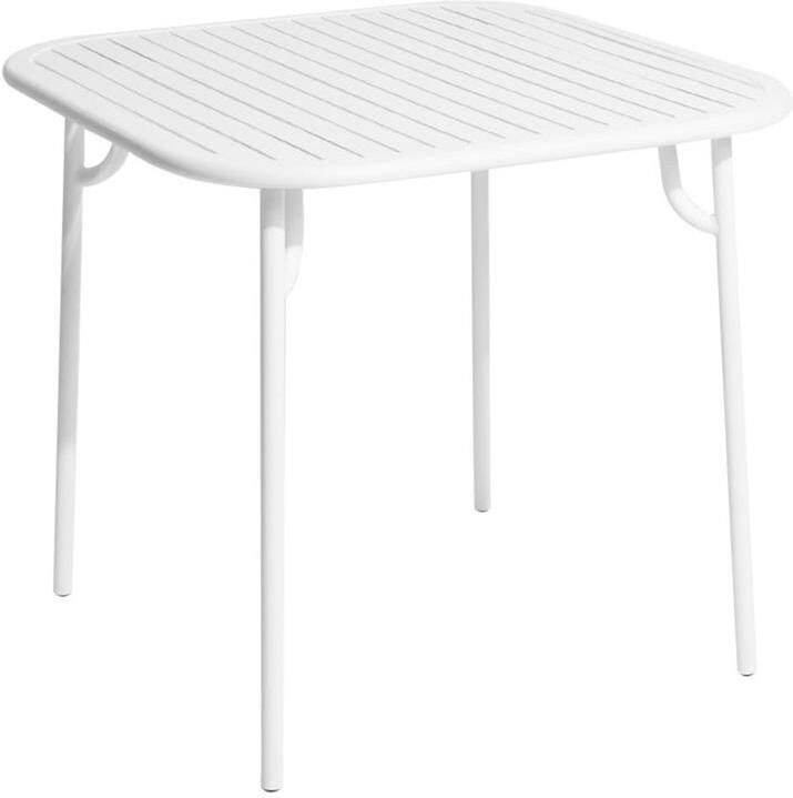 Petite Friture Week-end tuintafel 85x85 blauw