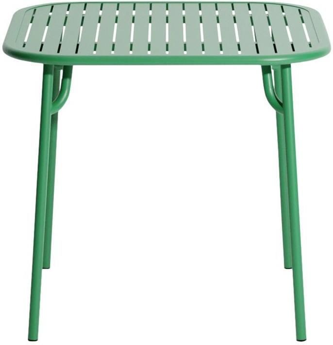 Petite Friture Week-end tuintafel 85x85 Mint Green