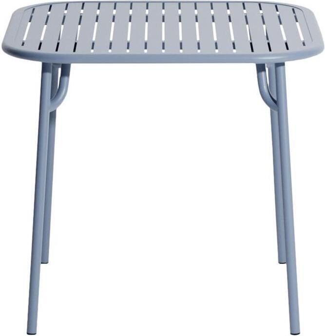 Petite Friture Week-end tuintafel 85x85 Pigeon Blue