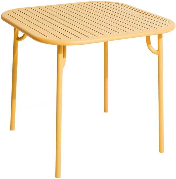 Petite Friture Week-end tuintafel 85x85 Saffron