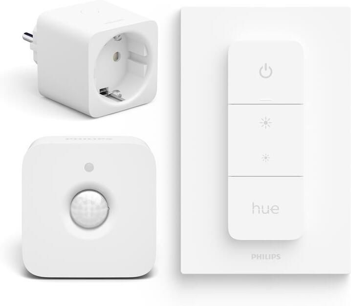 Philips Hue Combipack Smart Plug NL Bewegingssensor & Dimmer Switch