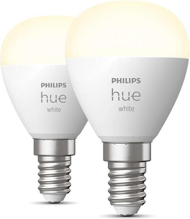 Philips Hue White Kogellamp E14 2-pack