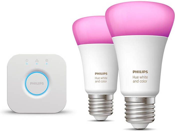 Philips Hue Starterspakket White and Color Ambiance E27 - Foto 1
