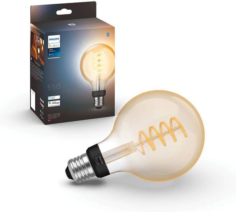 Philips Hue White Ambiance filament standaard lamp goud dimbaar E27… - Foto 1