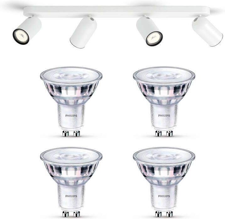 Philips myLiving Pongee Opbouwspot 4x LED Scene Switch - Foto 1
