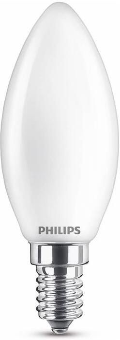 Philips LED Kaars Mat 25 W E14 warmwit licht