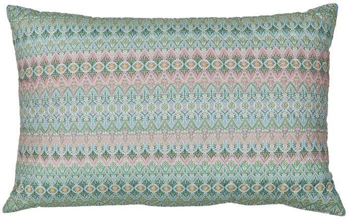 Pip Studio Ashanti Quilted Sierkussen 45 x 70 cm Groen