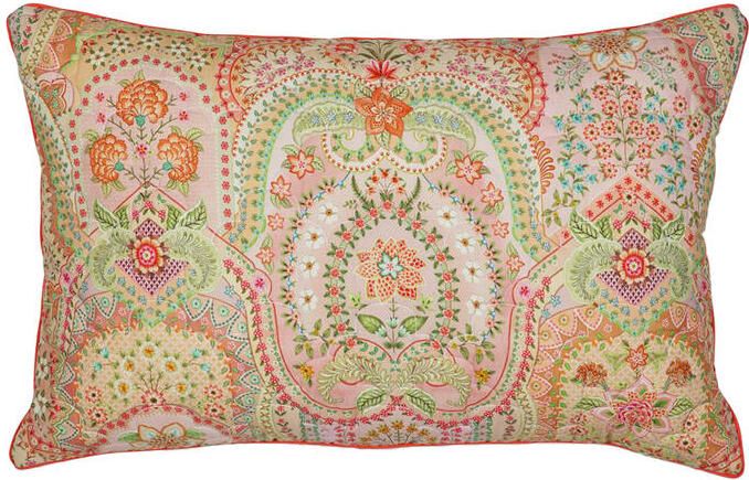 Pip Studio Jabali Flower Quilted Sierkussen 45 x 70 cm Coral