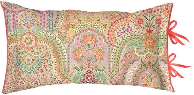 Pip Studio Jabali Flower Sierkussen 35 x 60 cm Coral