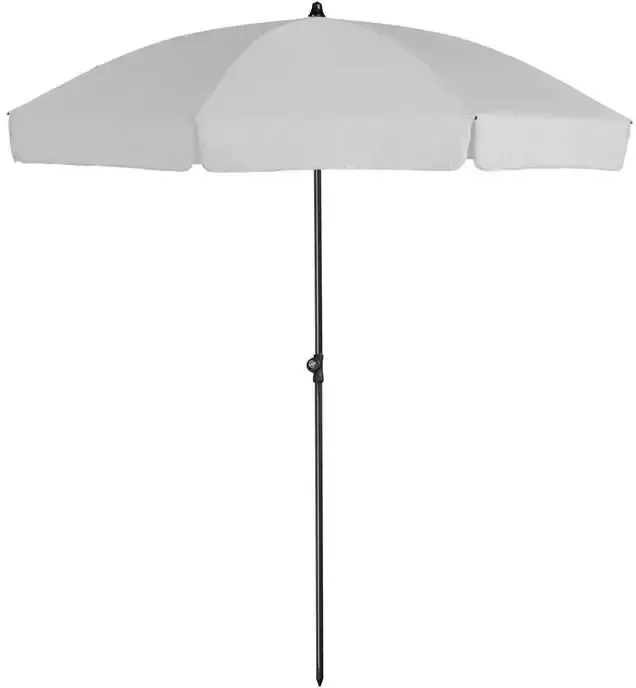 Coppens Platinum Aruba parasol 200 cm licht grijs